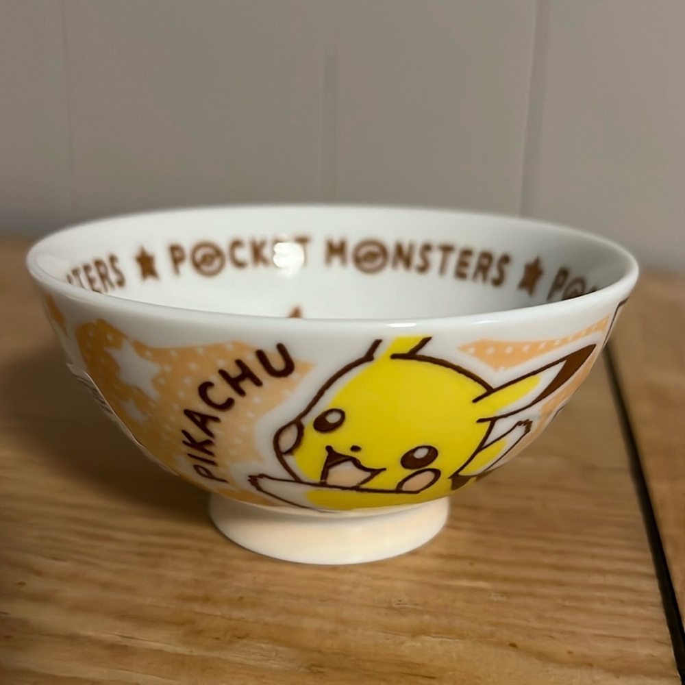 Pikachu Rice Bowl Japan Import